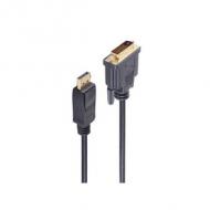 Displayport - DVI-D 24+1 Anschlusskabel