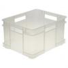 Aufbewahrungsbox Euro-Box XL "bruno", natur-transparent