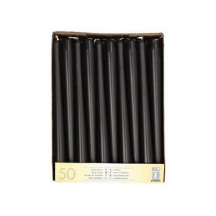 Leuchterkerzen, 22 mm, schwarz 89147