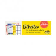 AVERY Zweckform Universal-Etiketten, 48,5 x 25,4 mm, weiß mit ultragrip-Technologie Rand rundum, mit QuickPEEL Technologie, für Inkjet-, Laser-, Farblaserdrucker und Kopierer Inhalt: 1200 Etiketten auf 30 Blatt A4 (4780)