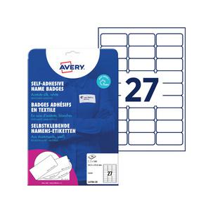 Namensetiketten - eckig (L4784-20) L4784-20