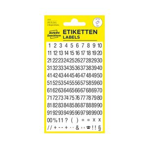 HOME Zahlen-Etiketten (3721) 3781