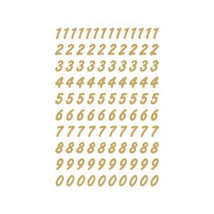 Zahlen-Sticker, Folie wetterfest 4151