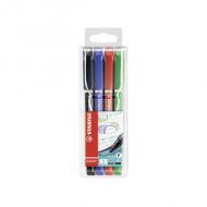 Fineliner SENSOR® fein, 4er Etui "Office"