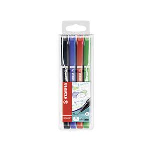 Fineliner SENSOR® fein, 4er Etui "Office" 189/4