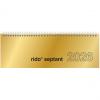Tischkalender "septant", gold