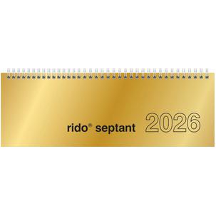 Tischkalender "septant", gold 7036121916
