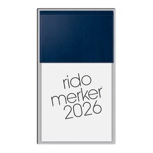 Tischkalender "Merker Miradur", dunkelblau 7035003386