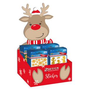 Weihnachts-Sticker Sortiment "Bestseller" 4076