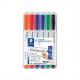 Whiteboard-Marker compact, 6er Etui  341 WP4