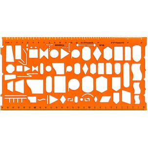 Organigraph Schablone Symbole No.45  001450