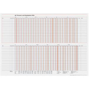 Wandkalender "Personal- und Urlaubsplaner" 7033700006