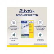 Etiketten Besonderheiten