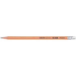 Bleistift BLACKPEPS, mit Radierer 851721FC