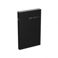 LECAS Agenda journalier Couronne EURO / Cent, 2026, noir 1 jour / page, réglure euros et cents, avec échelle horaire de 7h  20h, multilingue, couverture cartonnée, 384 pages, pages récapitulatives mensuelles et annuelles, format: 120 x 170 mm (100901721  /  100900994  /  100771960  /  100771211  /  100770472)