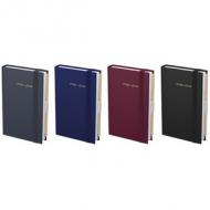 LECAS Agenda journalier Chantier, 80 x 130 mm, 2026, assorti ------------------- pour le marché: F ---------------------1 jour / 1 page, 384 pages, réglure 5 x 5 mm, couverture PVC élastique de fermeture, crayon de bois, assorti en noir,bleu gris et rouge - pas de choix de couleur spéciale possible (100901745  /  100771975  /  100771226  /  100770487  /  100739874)