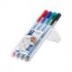 NonPermanent-Marker Lumocolor correctable, 4er Etui 305F WP4-1