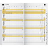 Kalender-Einlage "M-Planer", mit Monatsregisterschnitt