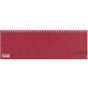 Tischkalender "Querterminbuch", rot 50-719 21 206