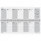 Tischkalender "Querterminkalender", grau - Innenansicht 50-729 21 806