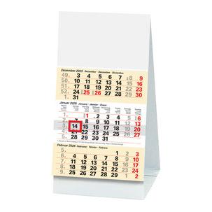 Tischkalender "3-Monats-Tischkalender" 5170211006