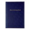Reservierungsbuch, dunkelblau