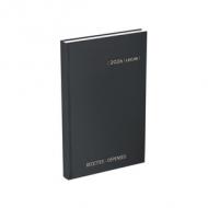 LECAS Agenda journalier Recettes / Dépenses 2026, 140 x 220 mm ------------------- pour le marché: F ---------------------1jour / page, couverture millésimée, réglure recettes / dépenses avec échelle horaire de 7h  20h, 6 langues, coins détachables, couverture: noir (100901725  /  100900998  /  100771964  /  100771215  /  100770477)