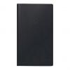 Taschenkalender "Faltkalender", schwarz