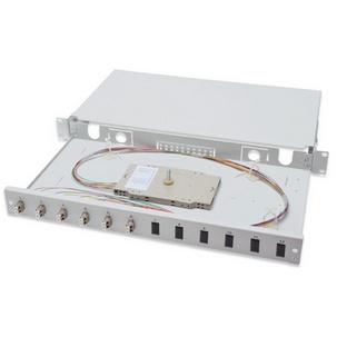 19" Glasfaser LWL Spleißbox, 6 x LC DN-96331-4