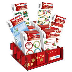 Weihnachts-Sticker DECOR "Geschenke" 15256