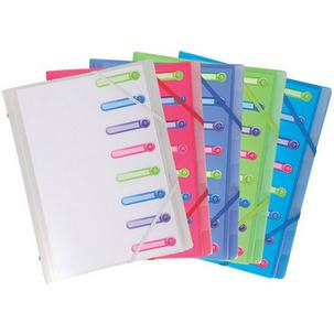 Symbolbild: Ordnungsmappe Chromaline, PP, DIN A4 56189E