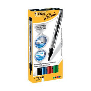 Whiteboard-Marker Velleda Liquid Ink, 4er Etui 902094