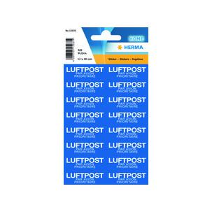 Textetiketten "LUFTPOST" 15036