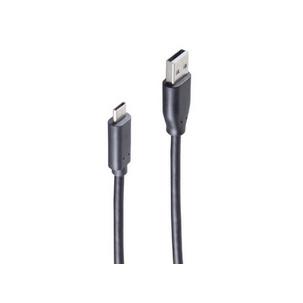USB 2.0 Anschlusskabel, USB 3.1 C-Stecker - USB 2.0 A-Stecker BS77143-1.0