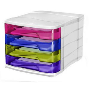 Schubladenbox HAPPY, 4 Schubladen 1003940811