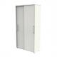 Schiebetürenschrank, 2 Ordnerhöhen, weiß 13449510