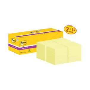 Haftnotizen super sticky notes (654SSCYP12+12) 654SSCYP12+12