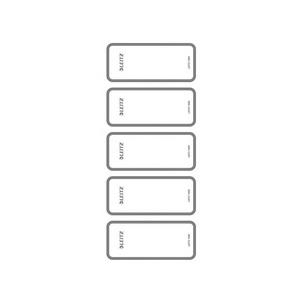 Ordnerrücken-Etikett, PC-beschriftbar, kurz / breit 16920085