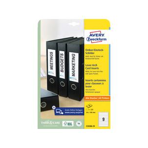 Symbolbild: Ordnerrücken-Einsteckschilder 32231