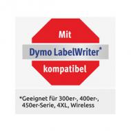 AVERY Zweckform Rollenetiketten, 70 x 54 mm, weiß Universal-Etiketten für DYMO LW330T / LW400 Serie /  LW450 Serie und Seiko Smart Label Printer, TD-4100N permanent Inhalt: 320 Etiketten (AS0722440)