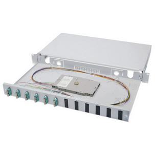 19" Glasfaser LWL Spleißbox, 6x SC DN-96321/3