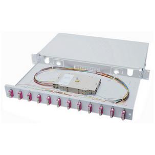 19" Glasfaser LWl Spleißbox, 12x SC DN-96322-4