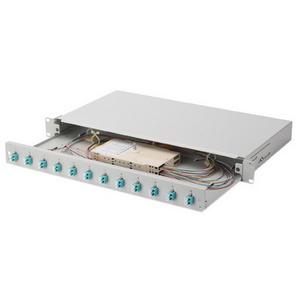 19" Glasfaser LWl Spleißbox, 12x LC DN-96332/3