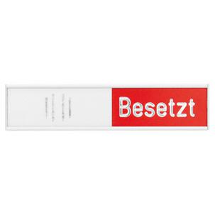 Hinweisschild "Frei-Besetzt" - Ansicht Besetzt BS0117