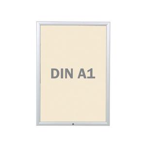 Symbolbild: Plakatrahmen Security, abschließbar - A1 BS1904