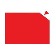 Symbolbild: Magnetplatte, rot