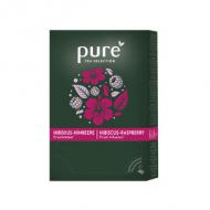Tee "PURE Tea Früchtetee Hibiskus/Himbeere", Faltschachtel