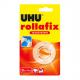 Klebefilm rollafix transparent, 19 mm x 25 m 36965