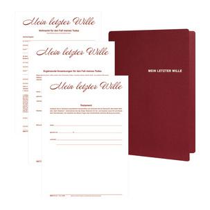 Mappe "Mein letzter Wille" 2898