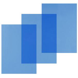 Einbanddeckel, blau transparent 8009060